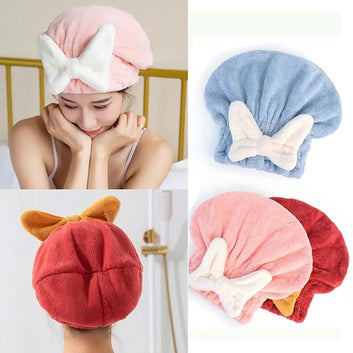 Microfiber Hair Drying Cap