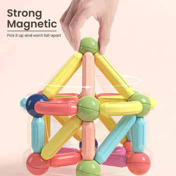 MAGNETIC BUILDING BAR BLOCKS