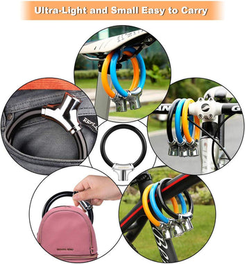 Heavy-Duty Anti-Theft Bike Wire Lock