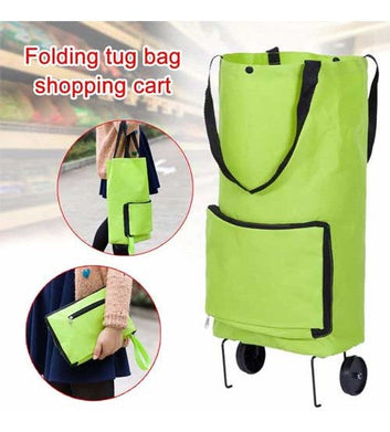 Folding Shopping Trolley Bag With Wheel